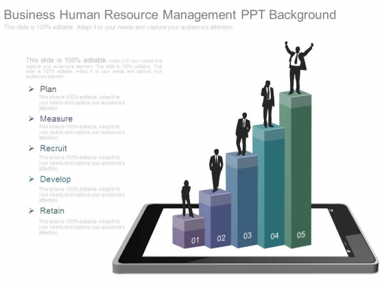 Business Human Resource Management Ppt Background