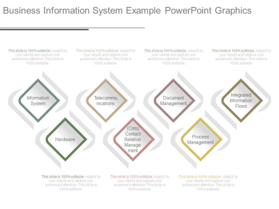 Business Information System Example Powerpoint Graphics Business Information System Example Powerpoint Graphics