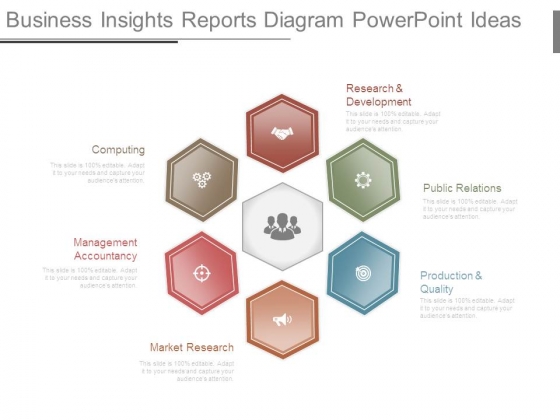Business Insights Reports Diagram Powerpoint Ideas Business Insights Reports Diagram Powerpoint Ideas