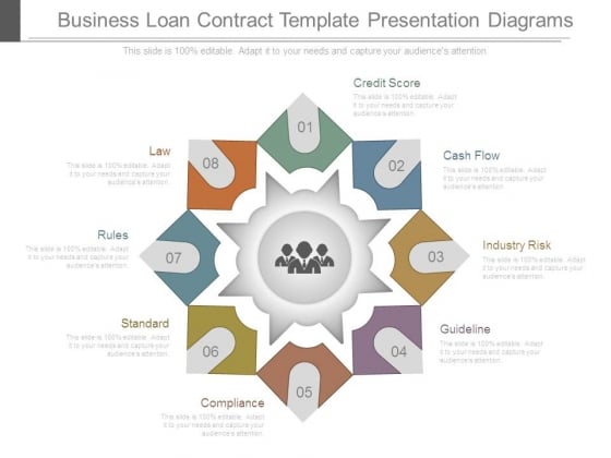 Business Loan Contract Template Presentation Diagrams Business Loan Contract Template Presentation Diagrams