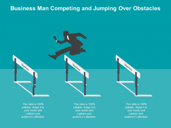 Business Man Competing And Jumping Over Obstacles Ppt PowerPoint Presentation Show Layouts Business Man Competing And Jumping Over Obstacles Ppt PowerPoint Presentation Show Layouts