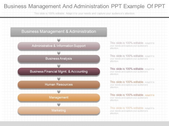 Business Management And Administration Ppt Example Of Ppt Business Management And Administration Ppt Example Of Ppt