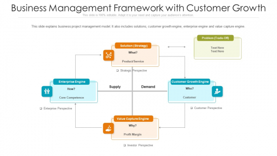 Business Management Framework With Customer Growth Ppt Inspiration Example PDF Business Management Framework With Customer Growth Ppt Inspiration Example PDF