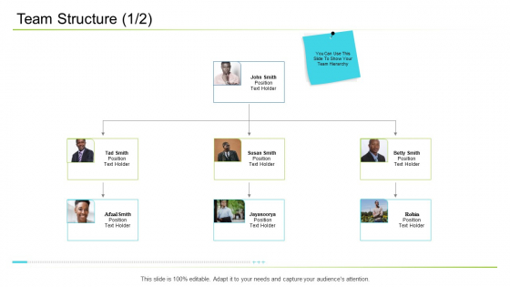 Business Management Team Structure Inspiration PDF