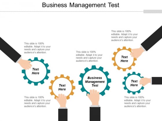 business presentation test