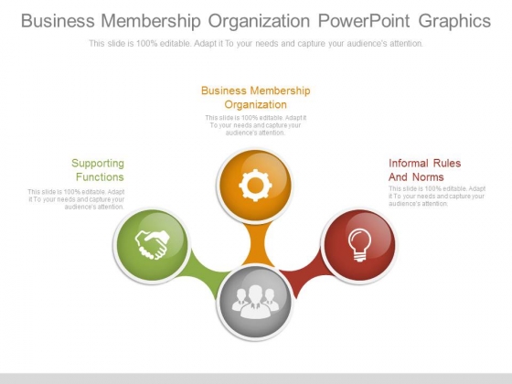 Business Membership Organization Powerpoint Graphics Business Membership Organization Powerpoint Graphics