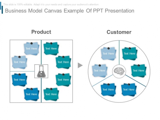 Business Model Canvas Example Of Ppt Presentation
