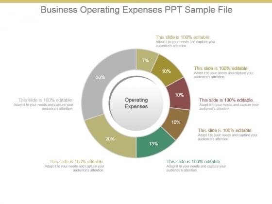 Business Operating Expenses Ppt Sample File Business Operating Expenses Ppt Sample File