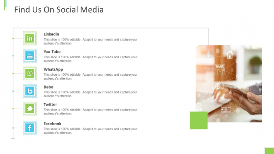 Business Overview PPT Slides Find Us On Social Media Ppt Visual Aids Slides PDF Business Overview PPT Slides Find Us On Social Media Ppt Visual Aids Slides PDF