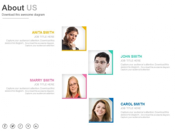 Business People About Us Slide Powerpoint Slides Business People About Us Slide Powerpoint Slides
