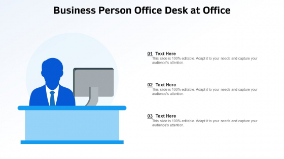 Business Person Office Desk At Office Ppt Layouts Example File PDF Business Person Office Desk At Office Ppt Layouts Example File PDF