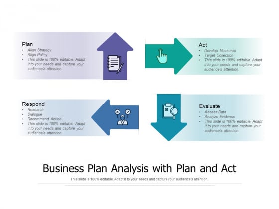 Business Plan Analysis With Plan And Act Ppt PowerPoint Presentation Ideas Vector PDF Business Plan Analysis With Plan And Act Ppt PowerPoint Presentation Ideas Vector PDF