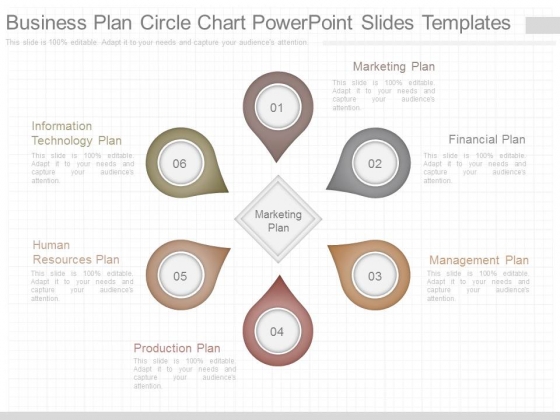 Business Plan Circle Chart Powerpoint Slides Templates Business Plan Circle Chart Powerpoint Slides Templates