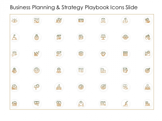 Business Planning And Strategy Playbook Icons Slide Icons PDF Business Planning And Strategy Playbook Icons Slide Icons PDF