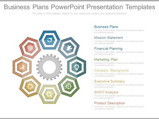 Business Plans Powerpoint Presentation Templates Business Plans Powerpoint Presentation Templates