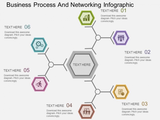 Business Process And Networking Infographic Powerpoint Templates