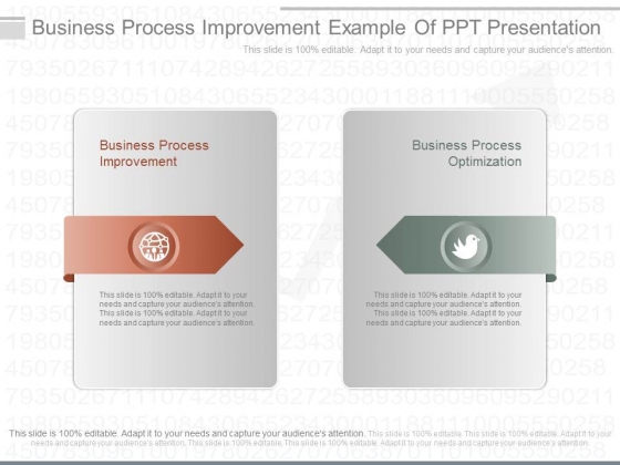 Business Process Improvement Example Of Ppt Presentation