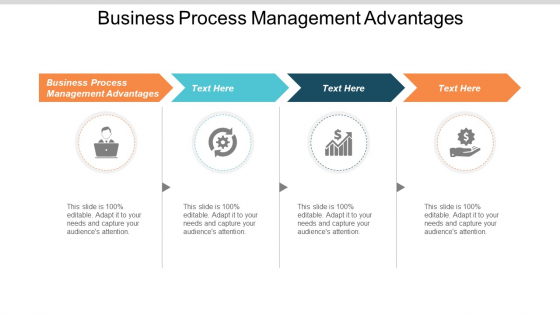 Business Process Management Advantages Ppt PowerPoint Presentation Portfolio Layouts Cpb