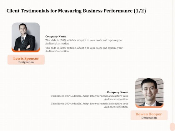 Business Process Performance Measurement Client Testimonials For Measuring Business Performance Elements PDF Business Process Performance Measurement Client Testimonials For Measuring Business Performance Elements PDF