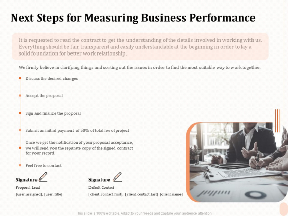 Business Process Performance Measurement Next Steps For Measuring Business Performance Clipart PDF Business Process Performance Measurement Next Steps For Measuring Business Performance Clipart PDF