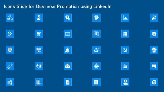 Business Promotion Using Linkedin Icons Slide For Business Promotion Using Linkedin Graphics PDF Business Promotion Using Linkedin Icons Slide For Business Promotion Using Linkedin Graphics PDF
