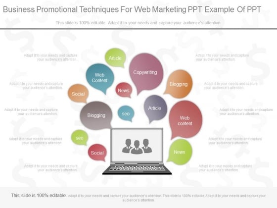 Business Promotional Techniques For Web Marketing Ppt Example Of Ppt Business Promotional Techniques For Web Marketing Ppt Example Of Ppt