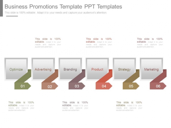 Business Promotions Template Ppt Templates