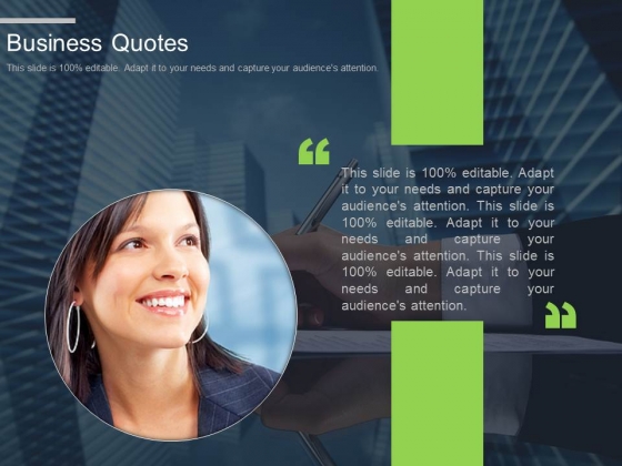 Business Quotes Ppt Slides