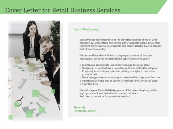 Business Retail Shop Selling Cover Letter For Retail Business Services Topics PDF Business Retail Shop Selling Cover Letter For Retail Business Services Topics PDF