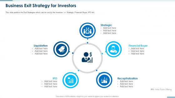Business Round Investment Deck Business Exit Strategy For Investors Microsoft PDF Business Round Investment Deck Business Exit Strategy For Investors Microsoft PDF