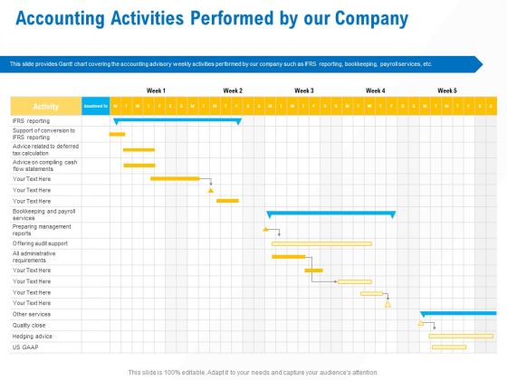 Business Service Provider Accounting Activities Performed By Our Company Brochure PDF Business Service Provider Accounting Activities Performed By Our Company Brochure PDF