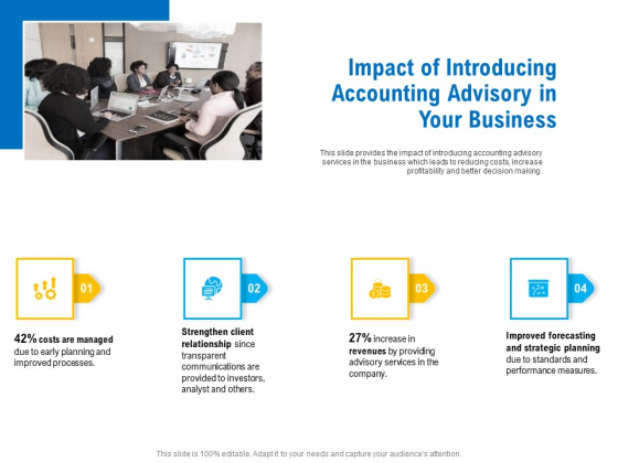Business Service Provider Impact Of Introducing Accounting Advisory In Your Business Diagrams PDF Business Service Provider Impact Of Introducing Accounting Advisory In Your Business Diagrams PDF