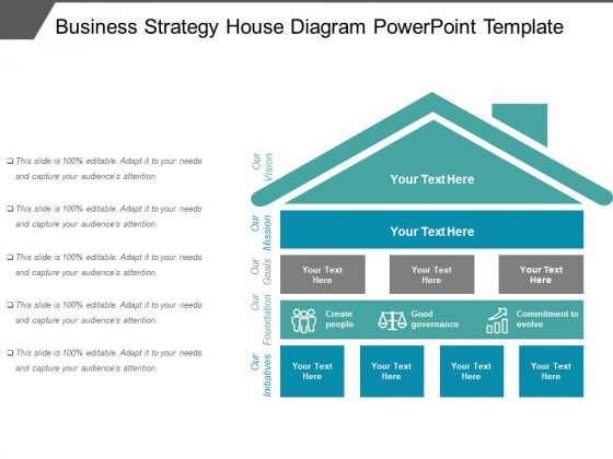 Business Strategy Free PowerPoint Diagram - PowerPoint Templates