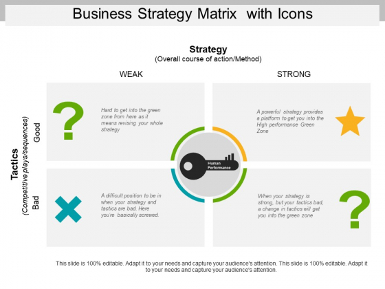 Business Strategy Matrix With Icons Ppt PowerPoint Presentation Gallery Infographic Template PDF Business Strategy Matrix With Icons Ppt PowerPoint Presentation Gallery Infographic Template PDF