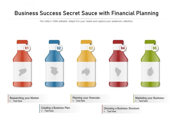 Business Success Secret Sauce With Financial Planning Ppt PowerPoint Presentation Pictures Graphics PDF Business Success Secret Sauce With Financial Planning Ppt PowerPoint Presentation Pictures Graphics PDF