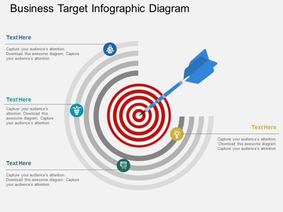 Business Target Infographic Diagram Powerpoint Template Business Target Infographic Diagram Powerpoint Template