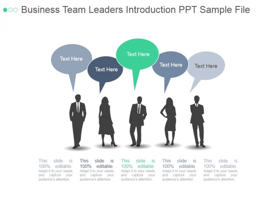 Business Team Leaders Introduction Ppt PowerPoint Presentation Pictures Business Team Leaders Introduction Ppt PowerPoint Presentation Pictures