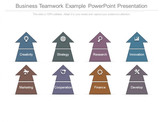 Business Teamwork Example Powerpoint Presentation