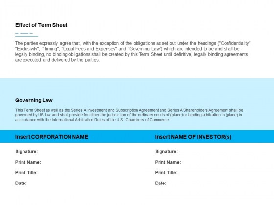 Business Term Sheet Effect Of Term Sheet Ppt Ideas PDF Business Term Sheet Effect Of Term Sheet Ppt Ideas PDF