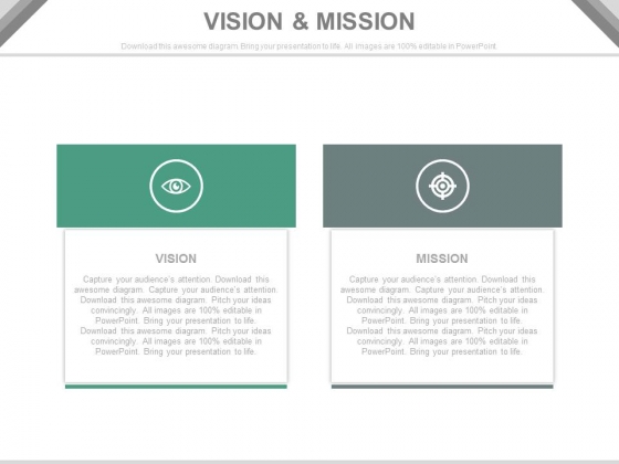 Business Vision And Mission For Growth Powerpoint Slides Business Vision And Mission For Growth Powerpoint Slides