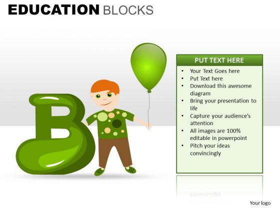 B For Balloon School PowerPoint Templaes Ppt Slides B For Balloon School PowerPoint Templaes Ppt Slides