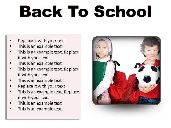 Back To School Education PowerPoint Presentation Slides S