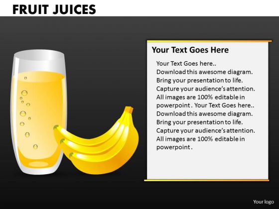 Banana Shake PowerPoint Templates And Bananas Ppt Slides Banana Shake PowerPoint Templates And Bananas Ppt Slides