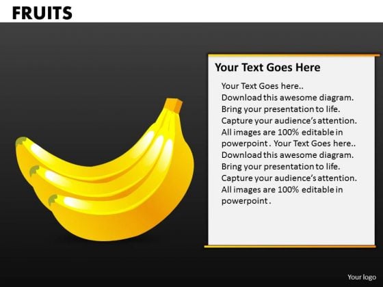 Bananas PowerPoint Templates Fruits Ppt Slides Bananas PowerPoint Templates Fruits Ppt Slides