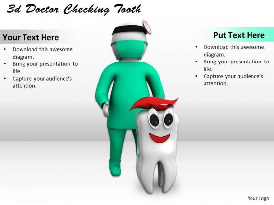 Basic Marketing Concepts 3d Doctor Checking Tooth Business Basic Marketing Concepts 3d Doctor Checking Tooth Business