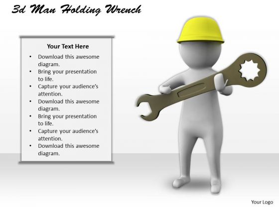 Basic Marketing Concepts 3d Man Holding Wrench Character Models Basic Marketing Concepts 3d Man Holding Wrench Character Models