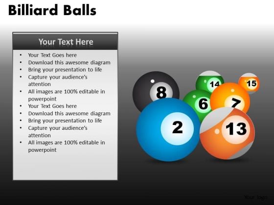 Billiard Balls PowerPoint Billiard Balls PowerPoint