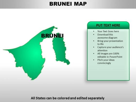 Brunei PowerPoint Maps Brunei PowerPoint Maps