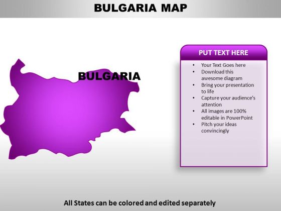 Bulgaria PowerPoint Maps Bulgaria PowerPoint Maps