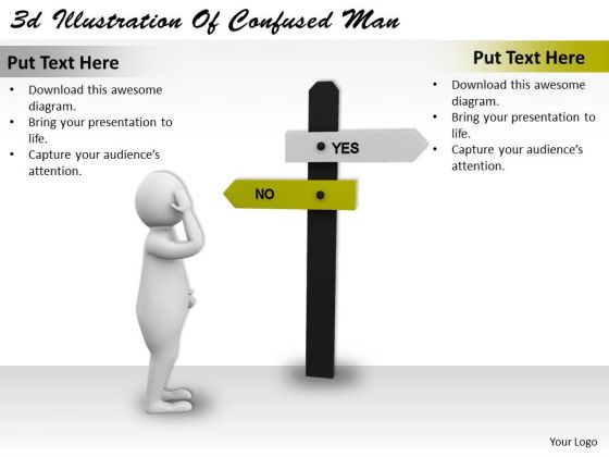 Business And Strategy 3d Illustration Of Confused Man Basic Concepts Business And Strategy 3d Illustration Of Confused Man Basic Concepts